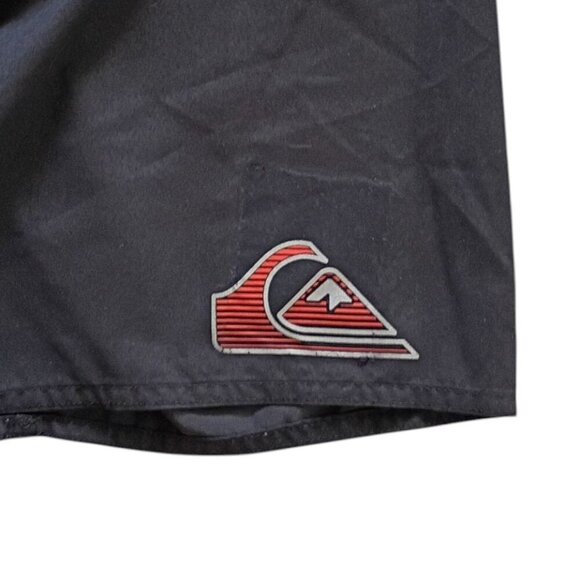 Quicksilver Swim Board Shorts Mens Size 28 Black - Picture 5 of 11